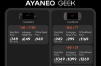 AYANEO带来了两款基于AMDRyzen76800U的游戏手持设备