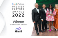 Tinuiti荣获谷歌国际增长年度最佳合作伙伴奖