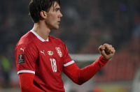 尤文前锋弗拉霍维奇入选塞尔维亚世界杯阵容