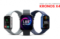 推出带蓝牙通话功能的Portronics Kronos X4智能手表