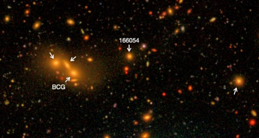 天文学家观察组内光遥远星系之间难以捉摸的光