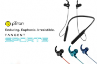 pTron Tangent Sports无线颈带带10毫米驱动器以599卢比的价格推出