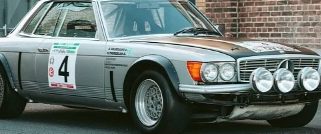 1979年梅赛德斯奔驰450SLC5.0上写有拉力赛历史正在拍卖中出售