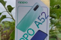 Oppo A52手机目前已上市有两个扬声器和一个侧面安装的指纹识别器