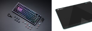 华硕推出全新无线游戏鼠标和带热插拔开关的75%机械键盘