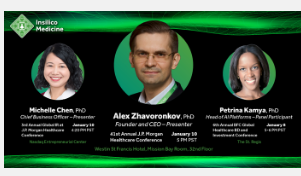 Insilico Medicine创始人兼首席执行官揭示了新的里程碑和机器人技术能力