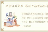 抓地力强的车 抓地力越强越容易翻车