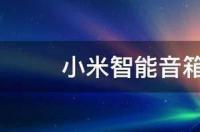 小米音响怎么样安装？ 小米智能音箱