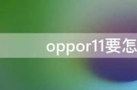 oppoR11怎么刷机？ oppor11刷机教程