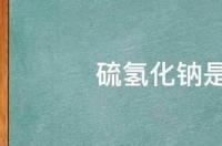 硫氢化钠的化学式是什么？ 硫氢化钠是几类危险品