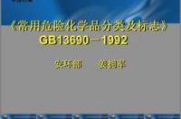 化学品分类和标签规范？ 常用危险化学品分类明细表