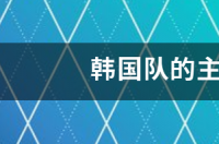 韩国队的主教练是谁？ 洪明甫