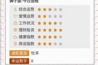 12星座的幸运色和守护神？ 十二星座的幸运数字查询