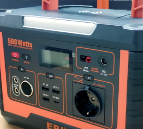 EBLMP500和100W太阳能电池板动手实践具有充电限制的强大移动电站