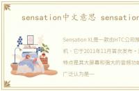 sensation中文意思 sensation xl