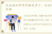 比亚迪汉邦帝价格是多少，比亚迪汉邦帝价格