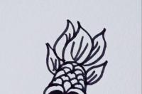 画一幅最好看的新年画？ 小金鱼简笔画