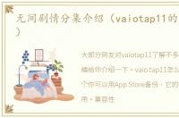 无间剧情分集介绍（vaiotap11的简单介绍）
