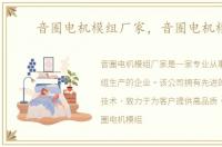 音圈电机模组厂家，音圈电机模组