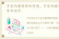 子宫内膜增厚的原因，子宫内膜过厚的危害及治疗