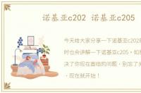 诺基亚c202 诺基亚c205