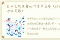 张柏芝现任老公叫什么名字（张柏芝现任老公是谁）