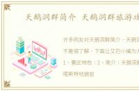 天鹅洞群简介 天鹅洞群旅游攻略