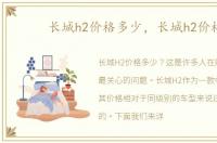 长城h2价格多少，长城h2价格