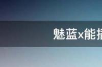 魅蓝x能插内存卡吗 魅蓝x