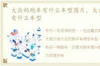 大众的跑车有什么车型图片，大众的跑车有什么车型