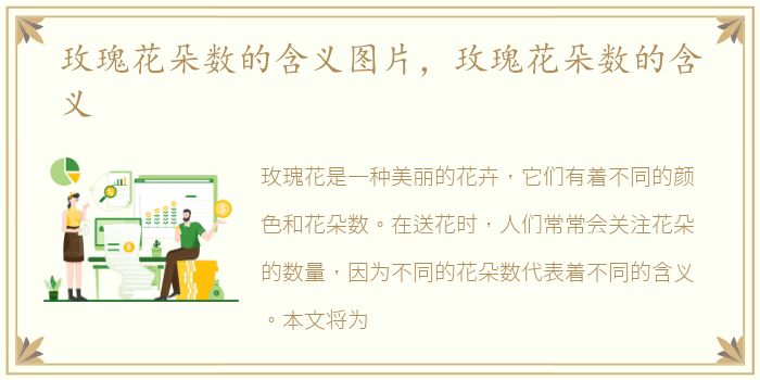 玫瑰花朵数的含义图片，玫瑰花朵数的含义