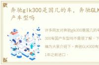 奔驰glk300是国几的车，奔驰GLK300有国产车型吗