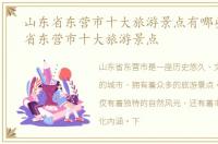 山东省东营市十大旅游景点有哪些，山东省东营市十大旅游景点