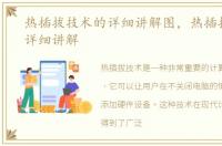 热插拔技术的详细讲解图，热插拔技术的详细讲解