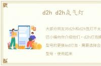 d2h d2h氙气灯