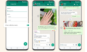 WhatsApp为投票和字幕添加了新功能