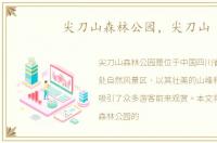 尖刀山森林公园，尖刀山