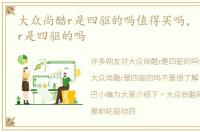 大众尚酷r是四驱的吗值得买吗，大众尚酷r是四驱的吗