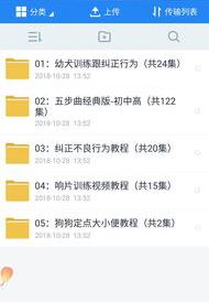训犬服从科目有哪些？ 全套训狗科目