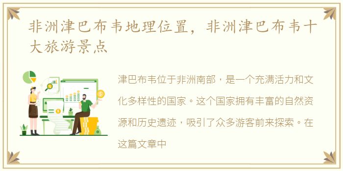 非洲津巴布韦地理位置，非洲津巴布韦十大旅游景点
