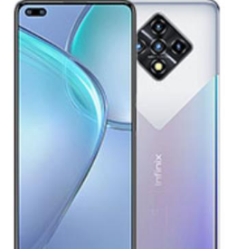 Infinix Zero 10智能手机背面有一个三摄像头设置