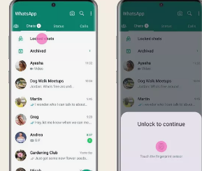 WhatsApp添加聊天锁让其他人更难看到您的聊天记录