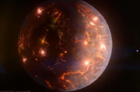 天文学家发现火山覆盖的行星表面可能有水