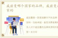 威兹曼哪个国家的品牌，威兹曼是哪个国家的