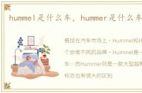 hummel是什么车，hummer是什么车的标志