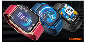 Gizmore推出了其最新的智能手表GIZFIT Glow Z
