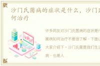 沙门氏菌病的症状是什么，沙门氏菌病如何治疗