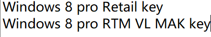 没有密钥怎么永久激活windows8？ windows8激活密钥永久