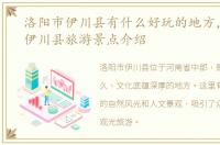 洛阳市伊川县有什么好玩的地方，洛阳市伊川县旅游景点介绍