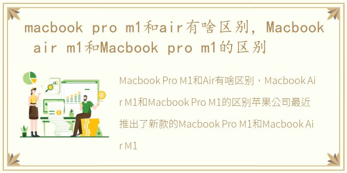 macbook pro m1和air有啥区别，Macbook air m1和Macbook pro m1的区别